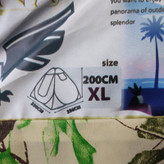 چادر مسافرتی 8 نفر طرح دار صددرصد ضداب جنس ضخیم درجه یک