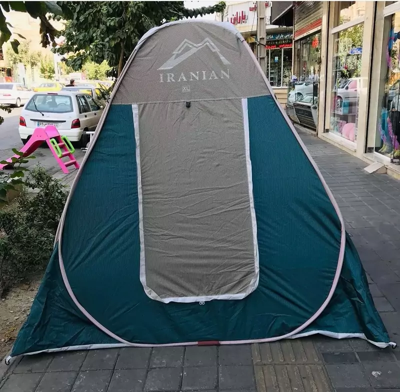 چادر مسافرتی 6 نفره جنس برنو  با کف ضخیم و زیپ بزرگ و رنگ متنوع