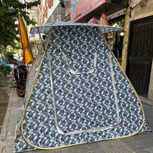 چادر مسافرتی ضد آب 8 نفره مکعبی ریپس (سقف مسطح) جنس برنو برزنتی و سه منظوره کد43
