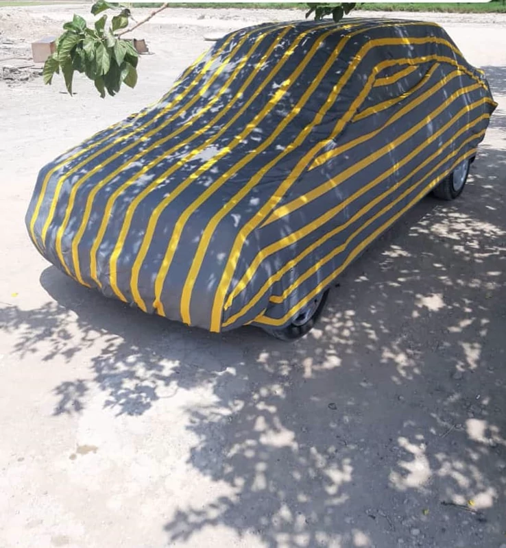 چادر ماشین نخی پشت کرکی مخصوص مرسدس بنز E 200 (ای 200) (داخل پنبه ای، ضد