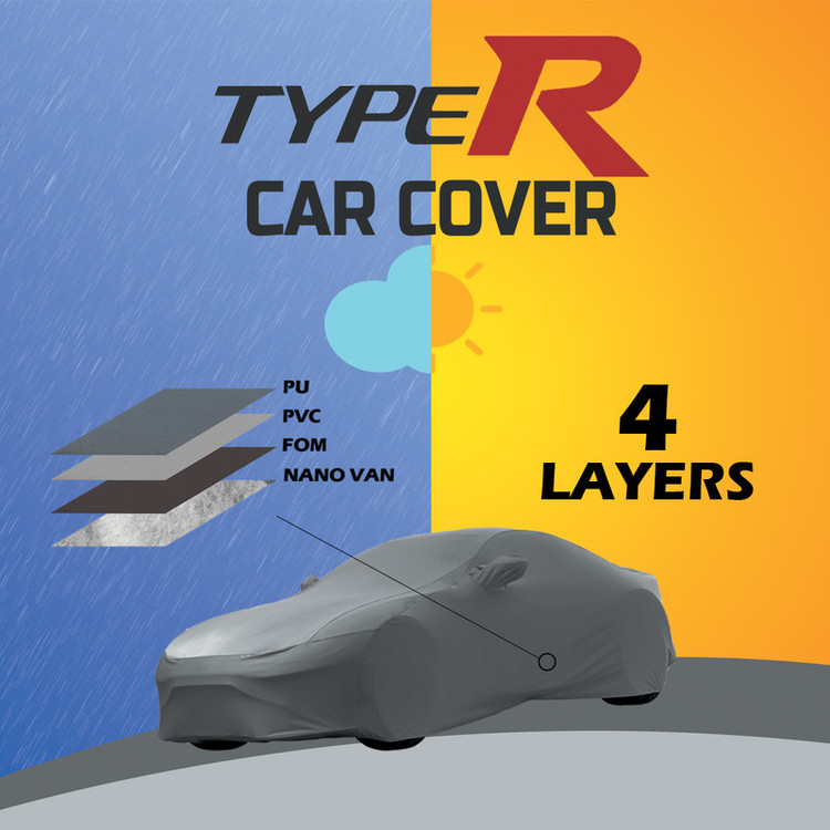 چادر خودرو تایپر مدل TOM مناسب برای کوئیک