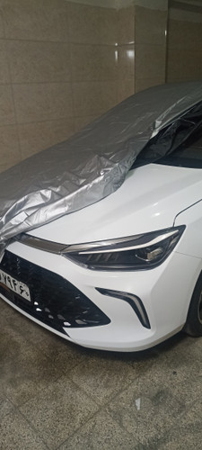 چادر خودر پشت نقره مدل ضد آب چهار فصل BNR سایز LC1 مناسب برای چری تیگو 7 پرو