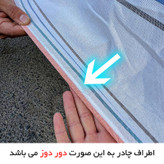چادر خودرو مدل دور دوخت شده مناسب برای پژو 206 SD