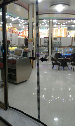 پرده مغناطیسی نایلونی (پرده آهنربایی پلاستیکی) ارتفاع 240 و عرض 120