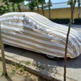 چادر ماشین نخی پشت کرکی مخصوص بستیون تی 77 ( Bestune T77 )(داخل پنبه ای، ضد خش و مقاوم به آفتاب)