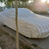چادر ماشین نخی پشت کرکی مخصوص بستیون تی 77 ( Bestune T77 )(داخل پنبه ای، ضد خش و مقاوم به آفتاب)