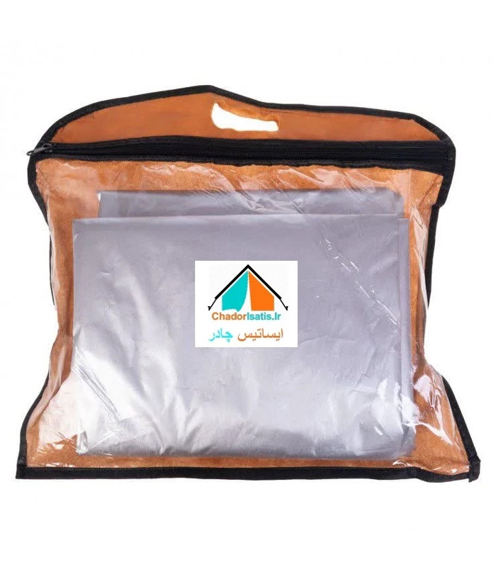 چادر ماشین ضد آب سیلور مخصوص سیتروئن C3 (کراس اوور )(جنس شمعی یا پشت نقره)(چهار فصل و مقاوم به آفتاب ، سبک و کم حجم)