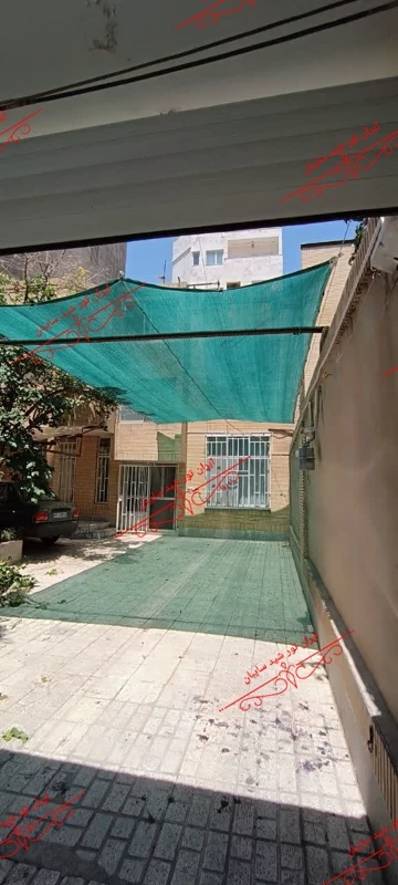 شید سایبان80 درصد سبز (ابعاد 15 در 10) دور دوزی شده با نوار و حلقه دار
