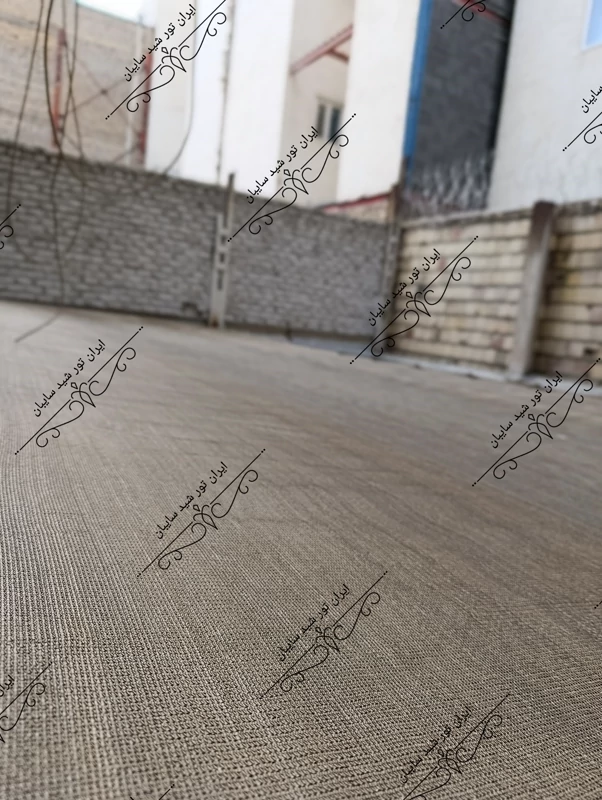 شید 95 درصد سایبان ( ابعاد 10 در 6 ) دوردوزی شده و حلقه دار