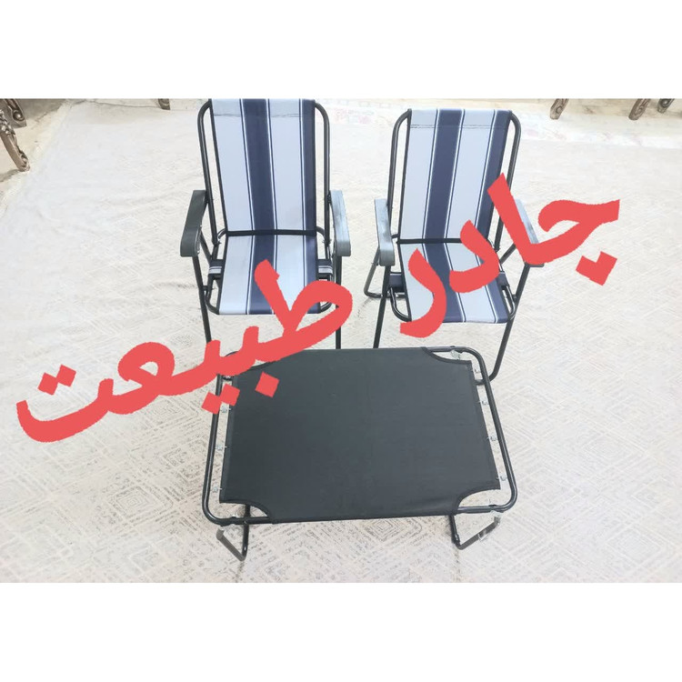 میز و صندلی 2با یک میز