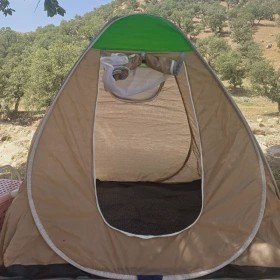 چادر مسافرتی 8 نفره آماتور اسپان کمپینگ دارای پشه بند و توری درب و پنجره