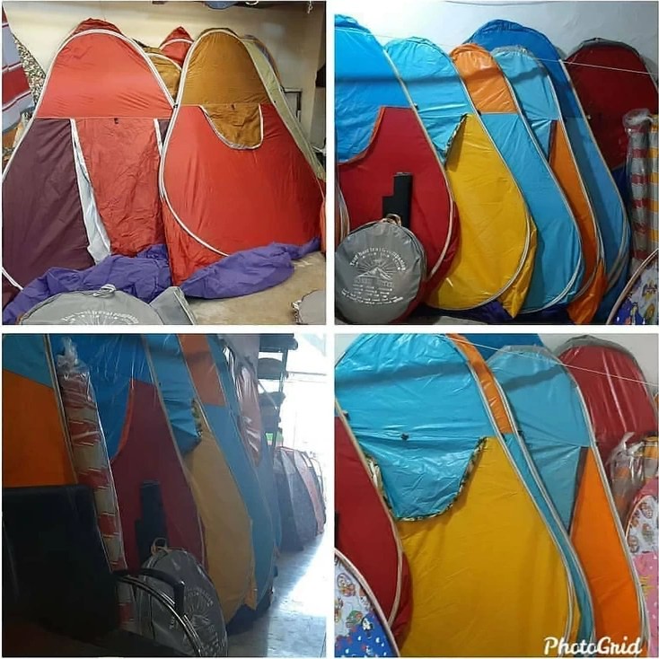 چادرمسافرتی 8 نفره فنری ساده چادر طبیعت