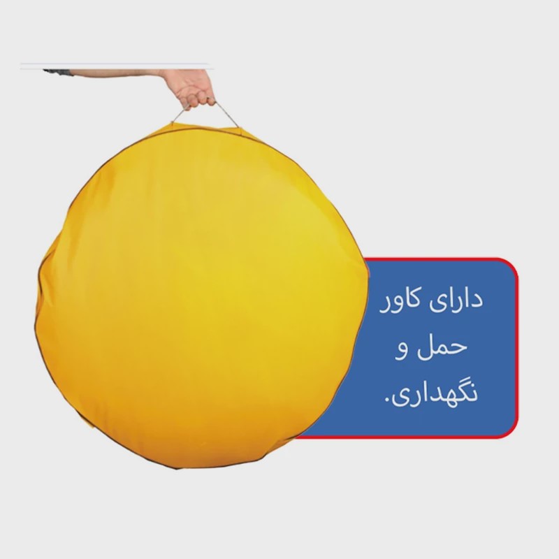 پشه بند 12 نفره کف ضد آب و ضخیم و تور درجه یک مدل چادر مسافرتی 2 5 در 2 5