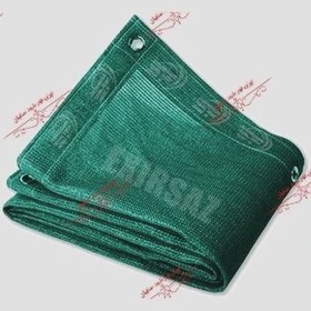 شید سایبان اقتصادی تراکم 80 درصد ابعاد 4 در 3 دوردوزی شده