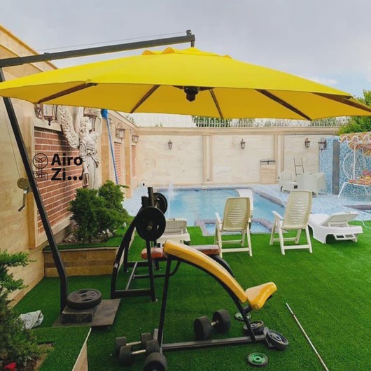 چتر و سایبان پایه کنار قطر 4 متر