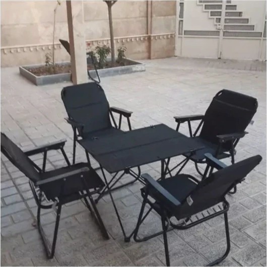 ست صندلی مسافرتی تاشو 4نفره