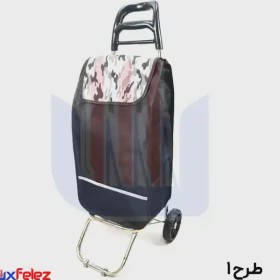 چرخ خرید ادریک مدل چند منظوره پله رو و صندلی دار